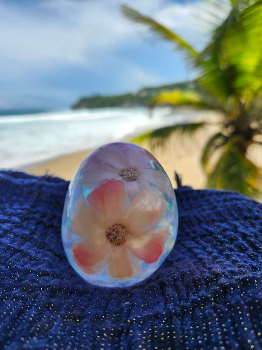 Calavera Grande horográfica con flores