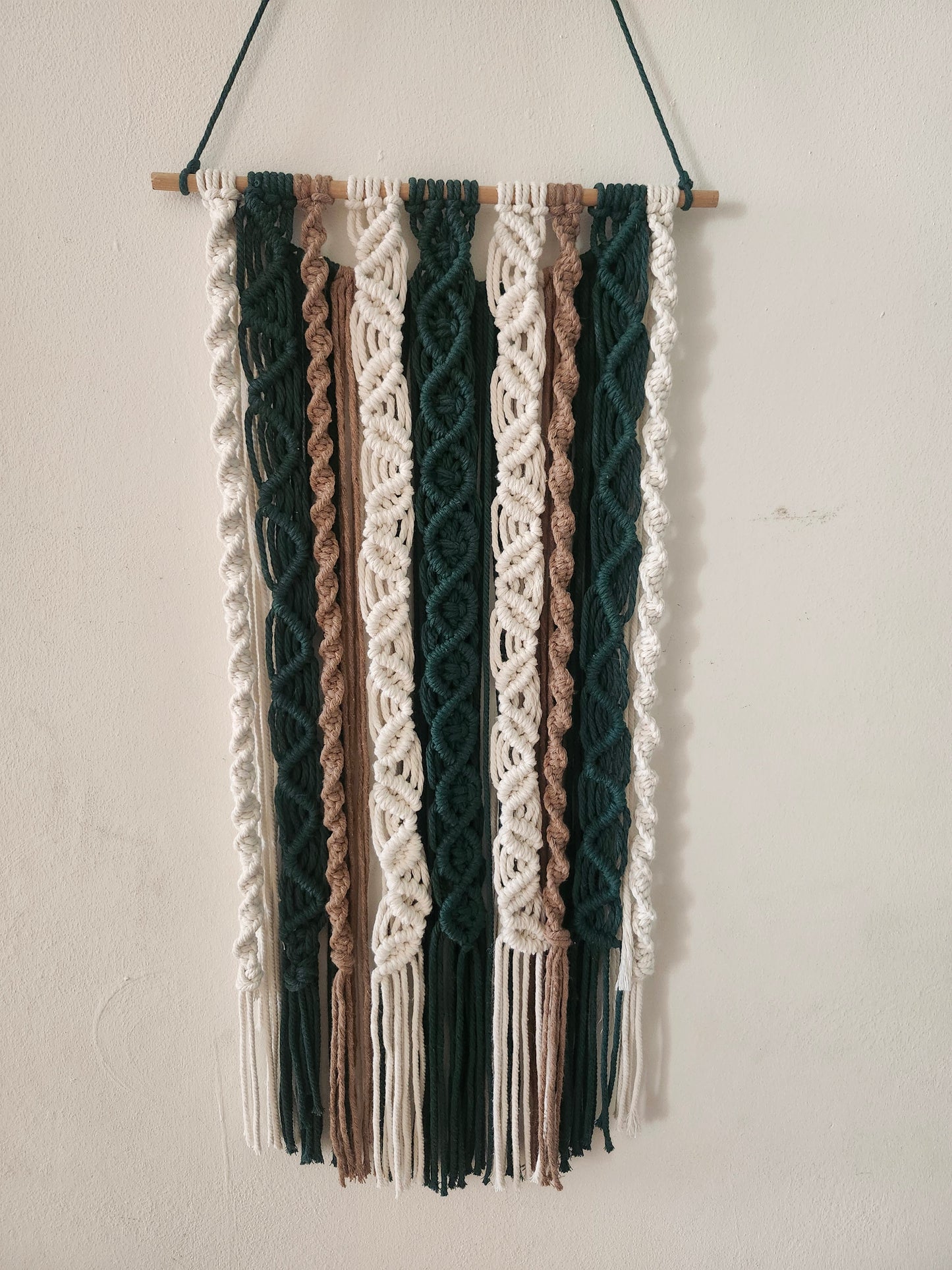 Colgante macramé