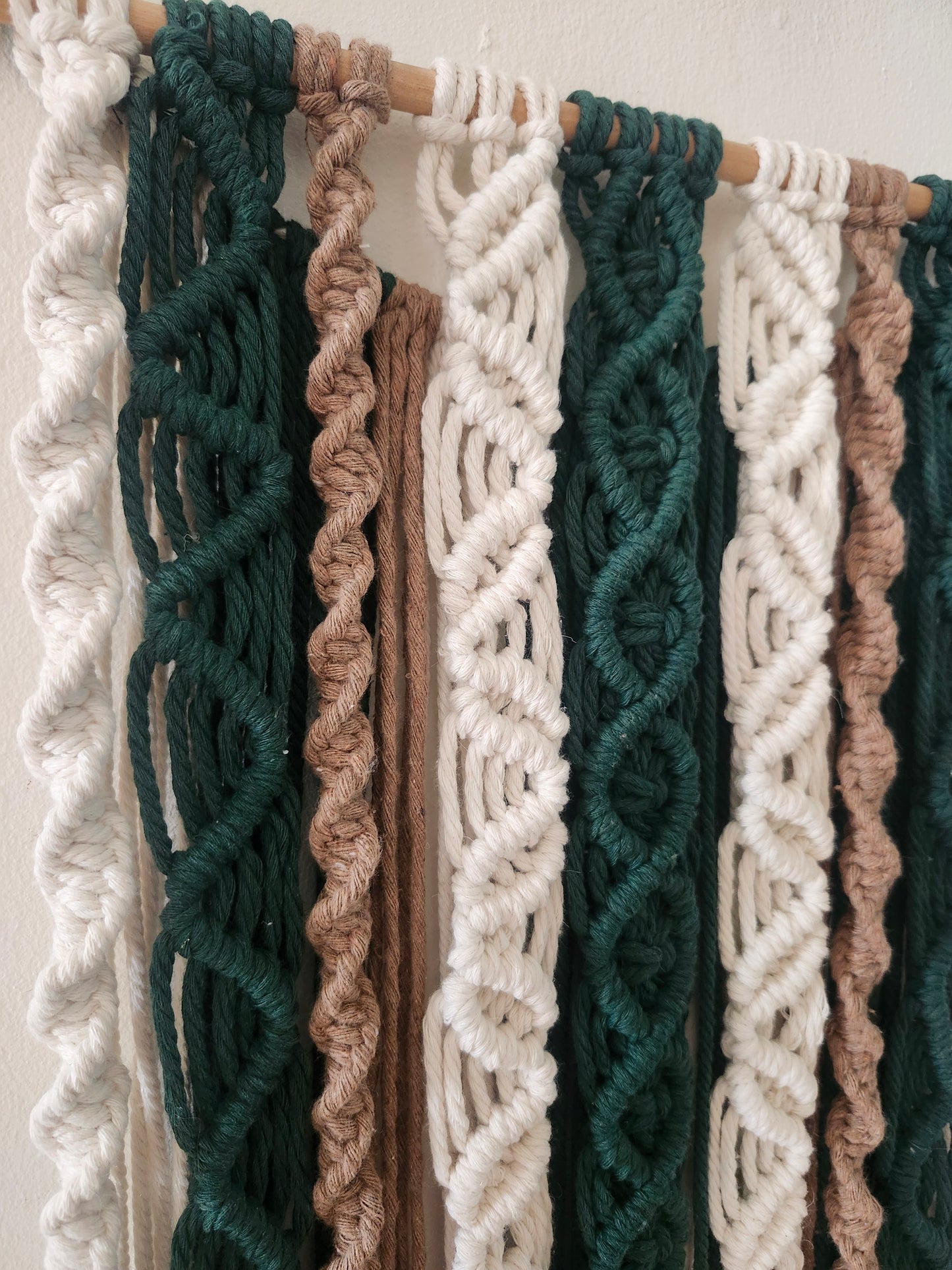Colgante macramé