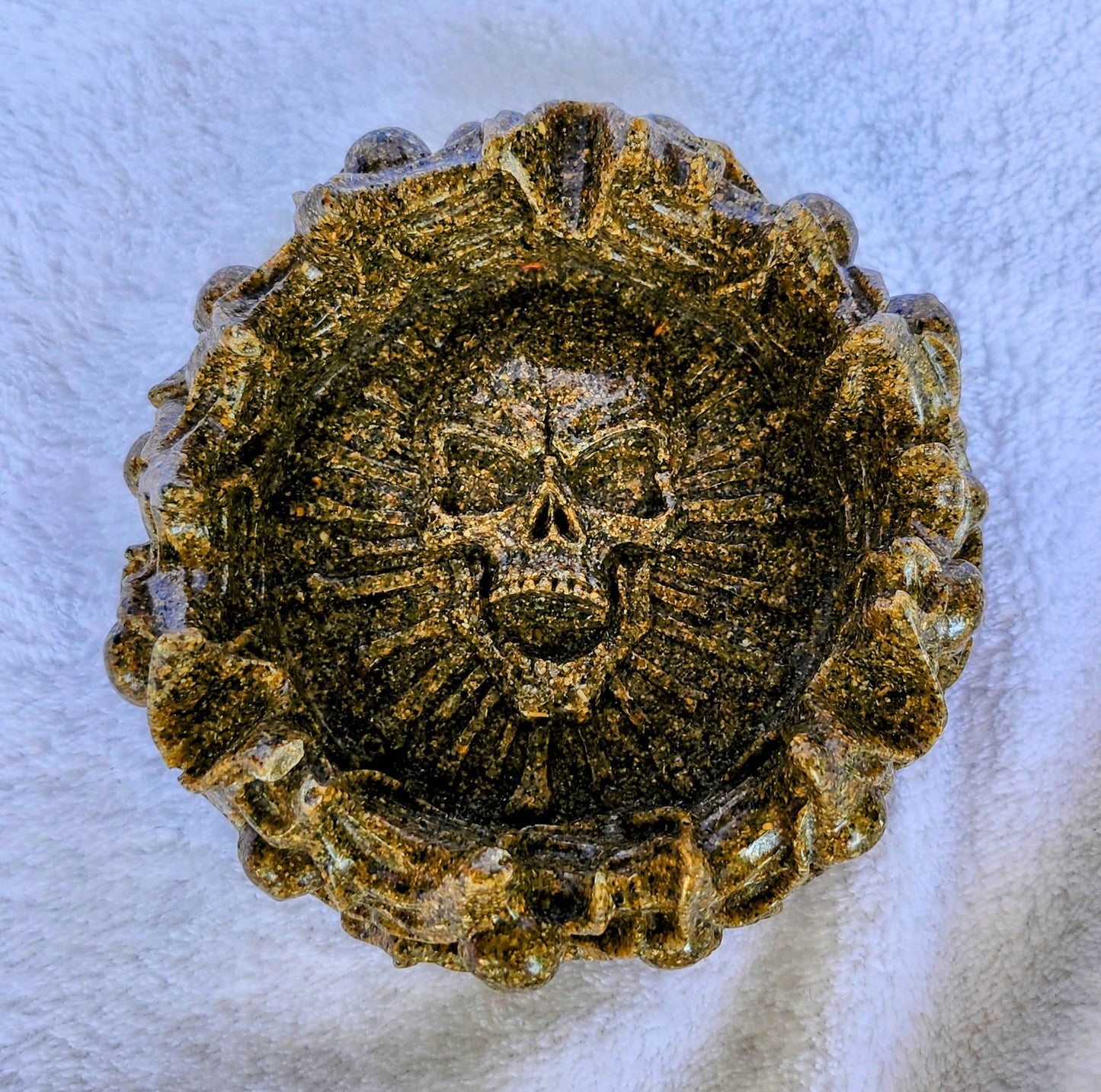 Calavera cenicero