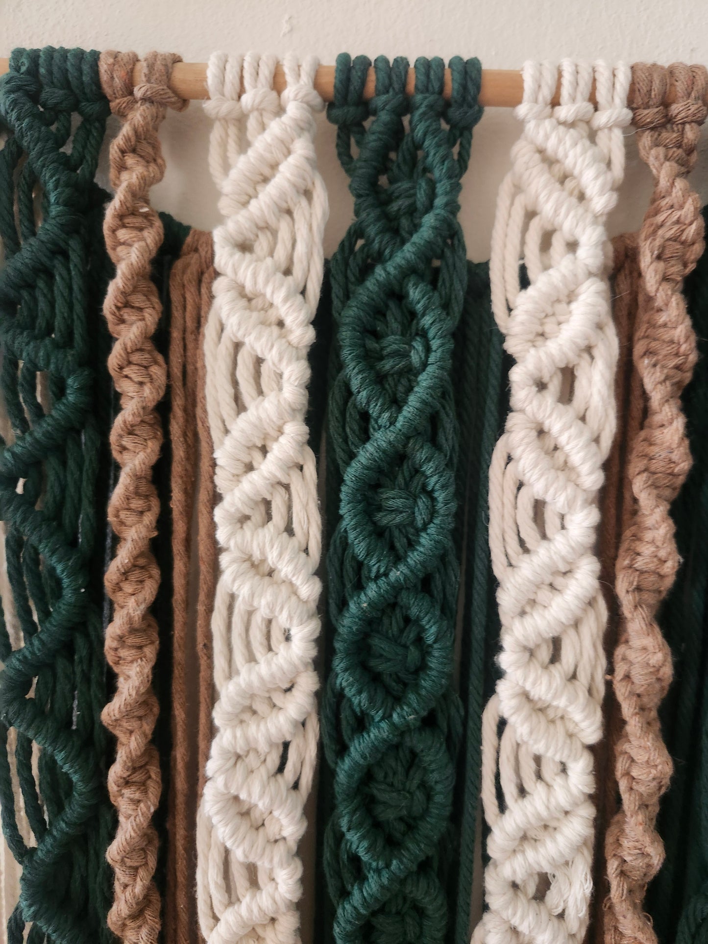 Colgante macramé