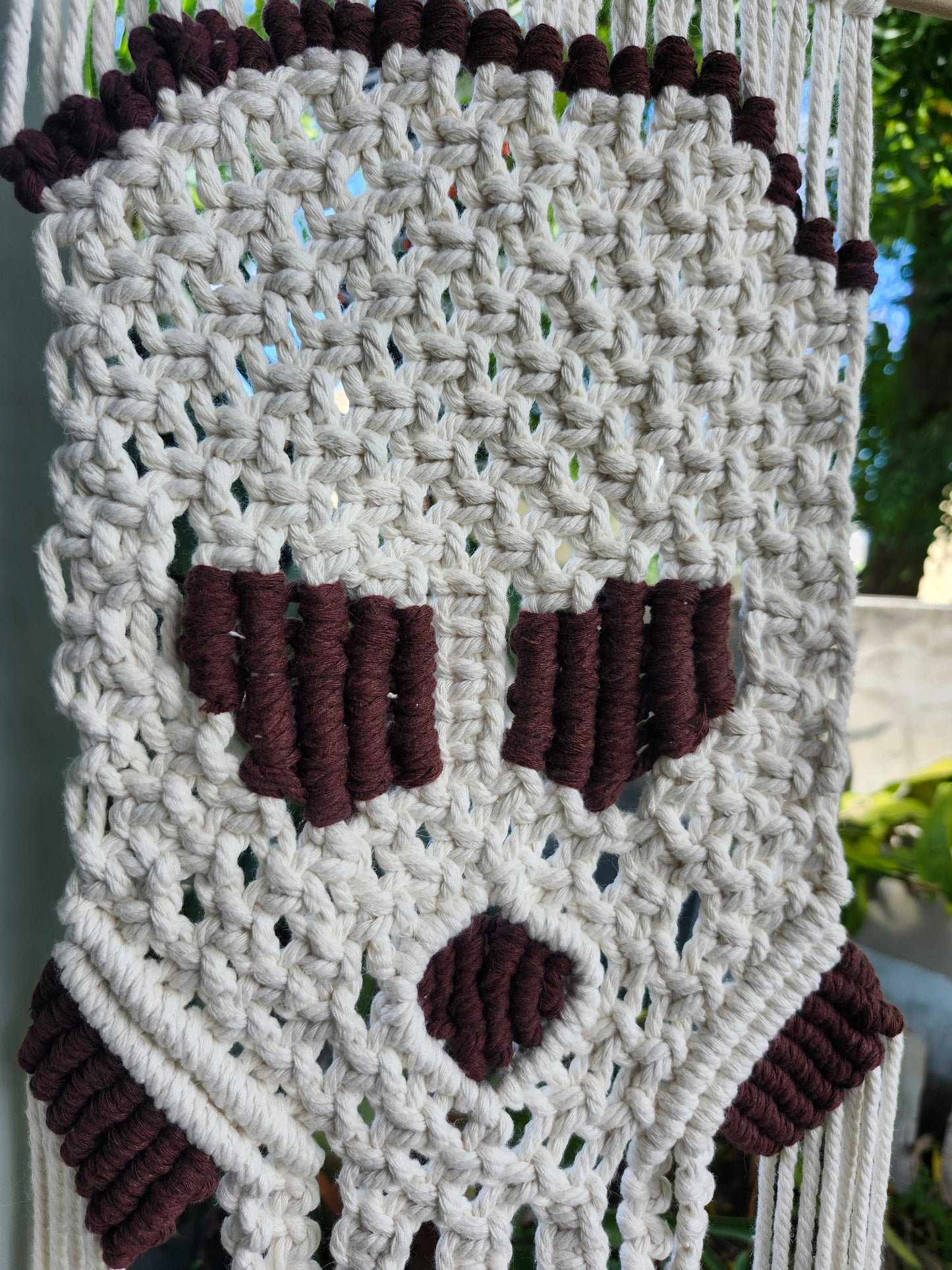 Calavera macramé