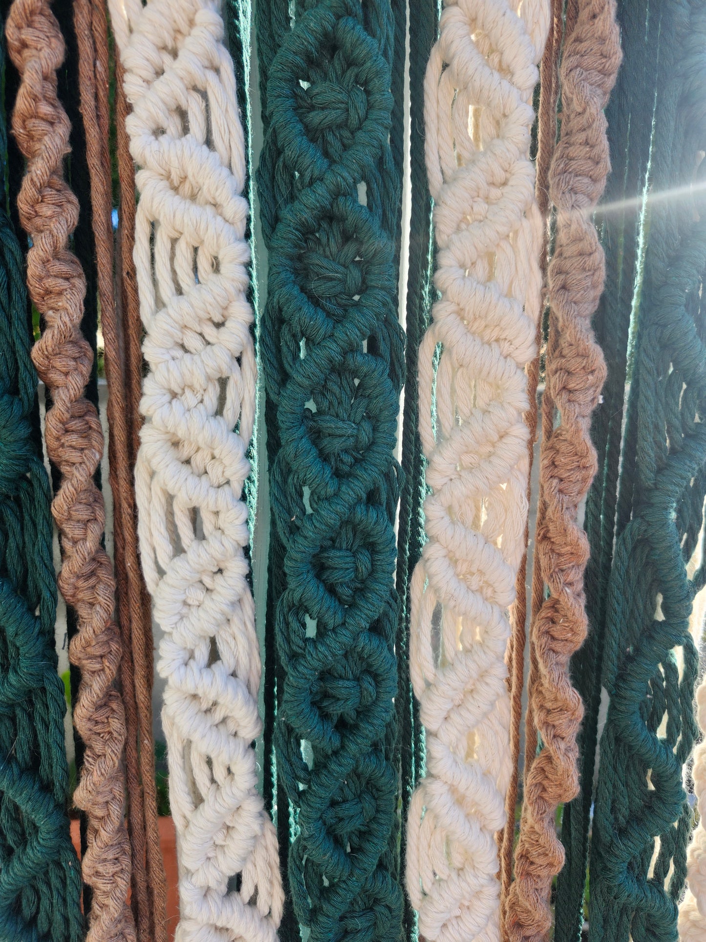 Colgante macramé