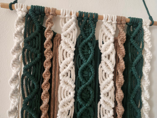Colgante macramé
