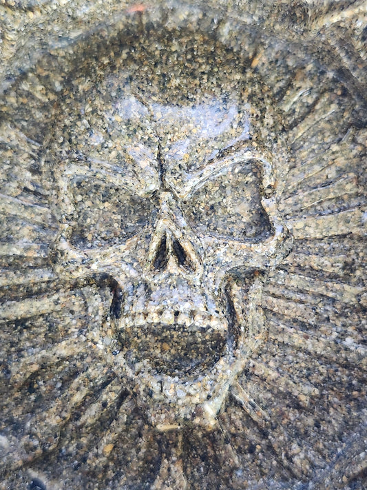Calavera cenicero