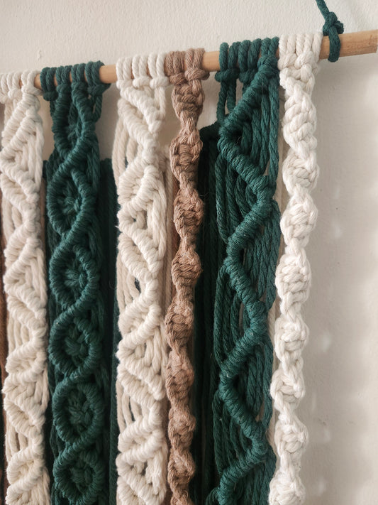 Colgante macramé